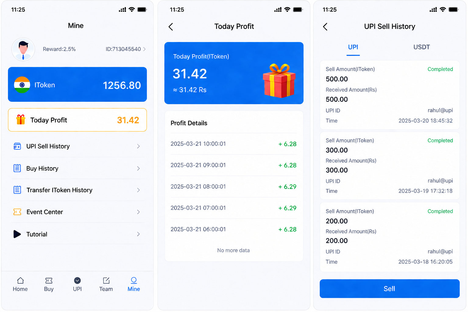 EasyRupee payment proof